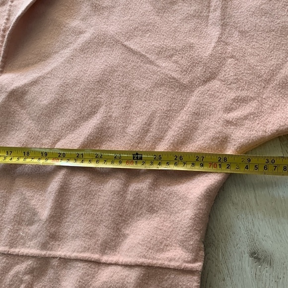 poncho with sleeves pink size small oversized pockets wool blend lagenlook gap‎ - Picture 9 of 10